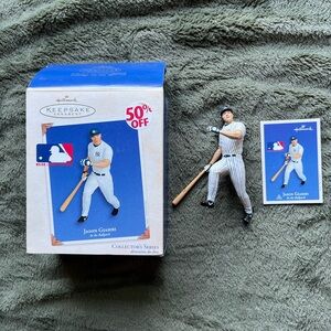 Hallmark Keepsake Jason Giambi Ornament